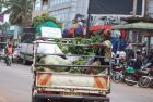 A truck delivers food crops for sale at Nakasero Market in Kampala on December 20, last year. Moody&rsquo;s put Uganda&rsquo;s debt burden at 48.6 percent after her stock of public debt soared to Shs78.8t  in June of 2022. PHOTO/GABRIEL BUULE