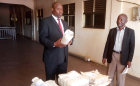 Masaka RDC Herman Ssentongo handing the self-study materials to the education officials as the two COVID19 lockdown were pronounced:<br />The available documents indicate that UNICEF Uganda and other development partners including the governments of Denmark, Ireland, and Norway, and UNICEF UK contributed Shs 2.82 billion to support the printing of self-study materials around the same time.  That is the problem with these aid agencies from the Western countries. They easily convince their taxpayers that they are helping Africa to come out of poverty and bad governance since the 16th century when the dark continent was discovered by these countries. Unfortunately they do not have their government auditors to come over and check on where their money has gone to! China which has not much records of such exploits on the dark continent is wiser on the money it provides to this continent. One wonders how the USA has managed to convince its citizens that it is value for money to put up a million dollars in Uganda as a reward to find dead or alive the Christian African guerilla leader of the Northern provinces of Uganda known as Kony?