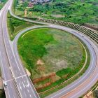 A section of the Entebbe expressway as seen from above.<br />This is a government agency that cannot even build dual carriage way roads and motorways of about 100 miles in the whole country.<br />What sort of NRM judge would accept to agree with this city lawyer in any way concerning the modernization of municipal city streets?