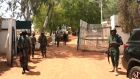 Nigerian soldiers and police officers stand at the entrance of a school in Kaduna state, on March 12, 2021, after a mass abduction of innocent school children.<br />Well if the local vigilantes were overpowered one needs to blame the government for not training properly these guards.<br /><br />Most African political leadership spend trillion of dollars in tax payers money to build and train a few selected personnel specially to have body guard protection.<br /><br />Having well trained vigilantes well armed to protect these innocent kids is peanut money of the tax payers money.<br /><br />African people did not obtain self governance and sovereignty so that some mad African armed men can continuously come over in the countryside and terrorize them left, right and center!