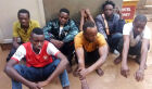 Some of the young suspects who were arrested by the Uganda city police force.<br />This is clearly unemployment of the Baganda youth which is the cause of hard core criminality in the city of Kampala.<br /><br />Where can one get proper employment or self employment in this expanding city when a living wage is only about a pound (shs4500/-) a day?<br /><br />Social media is well aware of such an African modern labour and income catastrophe.<br /><br />Unfortunately this African government has no idea how to solve this problem. It was the colonial government that used to provide farm subsidies to the African farming families during those days of great agricultural production 1950/60.<br /><br />Those years for Uganda as a British Protectorate state, the idea for the youth was to stay put on their cultural lands and help the parents on the farm to grow plenty of food and cash crops.<br /><br />The master of the household had the decency to provide dividends to all the laborers, the wives, the children and even the neighbours that had provided farm labour.<br /><br />There was no such thing as unemployment. Youths roaming the cities were sorted out and driven back to villages where they would easily find employment and pay poll taxes.<br /><br />Certainly the country was employed, developing and Uganda was in credit and not in international debts. You would not watch the governor of the protectorate of Uganda 1957 arriving in a big convoy of brand new cars on a state ceremony!<br /><br />So nowadays, who is selling this country for a few shillings? The colonialists or the Pan-Africanists? <br />One hopes these youths must not be dumped in the Luzira dungeons for the rest of their lives. They have their parents who continuously go to vote to tell this current and long serving government of Uganda to resign.<br />This government has refused to do so and it has made national election voting in this country a right for only its own chosen people.